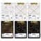 Bazic Products Paperboard Clipboard with Gold Low Profile Clip, Assorted Designs, 12.9in. x 9in., 6PK 1830 - alternate 1